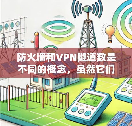 防火墙和VPN隧道数是不同的概念，虽然它们都与数据安全和访问控制有关，但它们的定义和作用有所不同