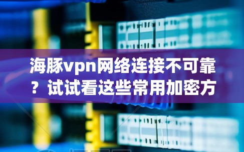 海豚vpn网络连接不可靠？试试看这些常用加密方式