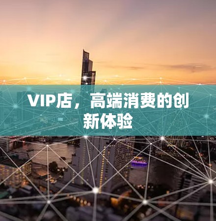 VIP店，高端消费的创新体验