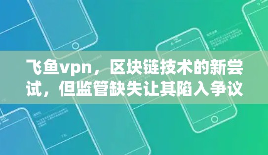 飞鱼vpn，区块链技术的新尝试，但监管缺失让其陷入争议