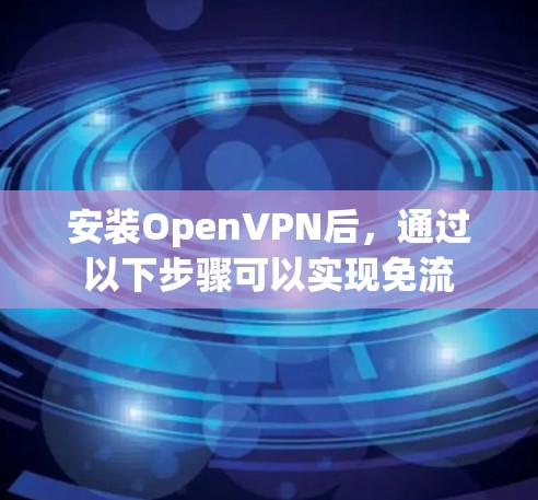 安装OpenVPN后，通过以下步骤可以实现免流