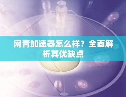 网青加速器怎么样?全面解析其优缺点