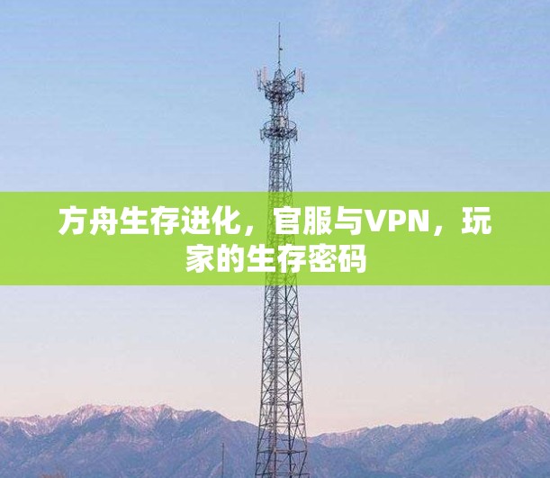 方舟生存进化,官服与VPN,玩家的生存密码