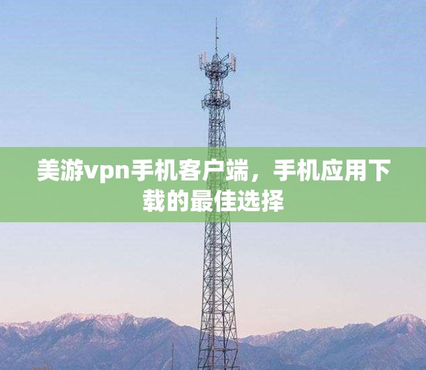 美游vpn手机客户端，手机应用下载的最佳选择