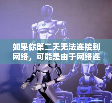 如果你第二天无法连接到网络，可能是由于网络连接不稳定、带宽不足或服务器故障导致。以下是一些可能的解决方案