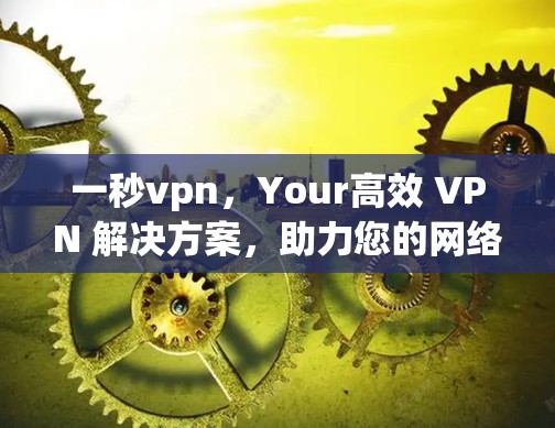 一秒vpn，Your高效 VPN 解决方案，助力您的网络安全与便捷