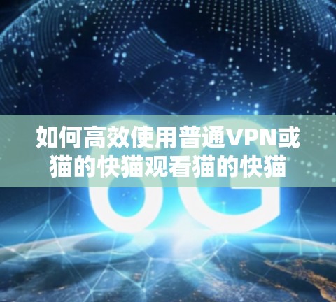 如何高效使用普通VPN或猫的快猫观看猫的快猫 如何高效使用普通VPN或猫的快猫观看猫的快猫