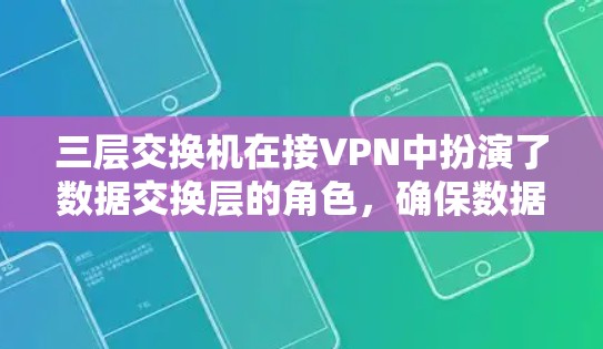 三层交换机在接VPN中扮演了数据交换层的角色,确保数据从本地网络传输到外部网络,并在传输层进行加密传输,保证数据的安全性。以下是详细的解释