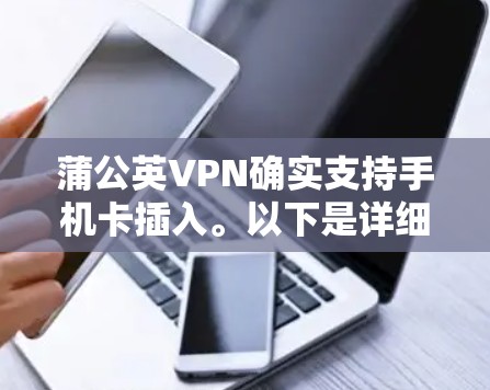 蒲公英VPN确实支持手机卡插入。以下是详细的使用信息