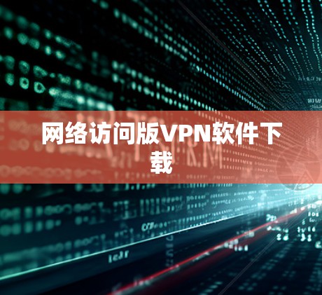网络访问版VPN软件下载