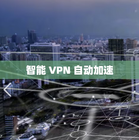 智能 VPN 自动加速