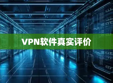 VPN软件真实评价