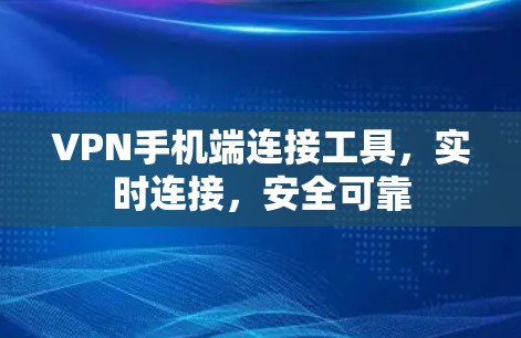 VPN手机端连接工具，实时连接，安全可靠
