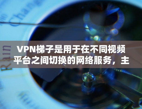 VPN梯子是用于在不同视频平台之间切换的网络服务，主要为视频流、音乐、讨论区等提供服务。以下是几个热门VPN梯子的推荐，涵盖多种类型
