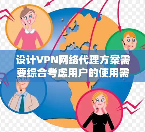 设计VPN网络代理方案需要综合考虑用户的使用需求、技术实现的可行性，以及系统的维护和监控。以下是一个详细且系统化的方案