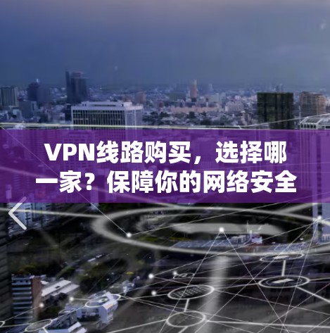 VPN线路购买,选择哪一家?保障你的网络安全