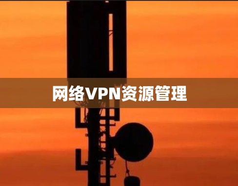 网络VPN资源管理