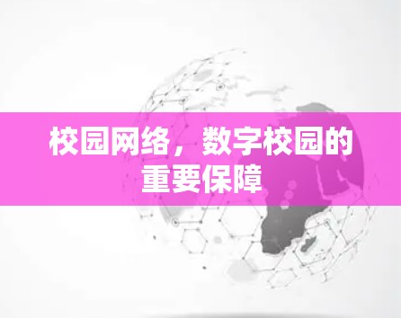 校园网络，数字校园的重要保障