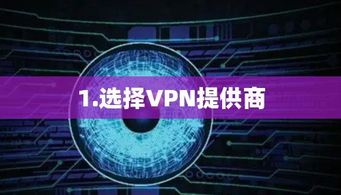 1.选择VPN提供商