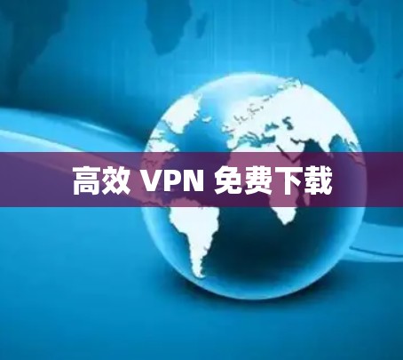 高效 VPN 免费下载