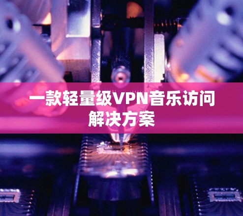 一款轻量级VPN音乐访问解决方案 一款轻量级VPN音乐访问解决方案