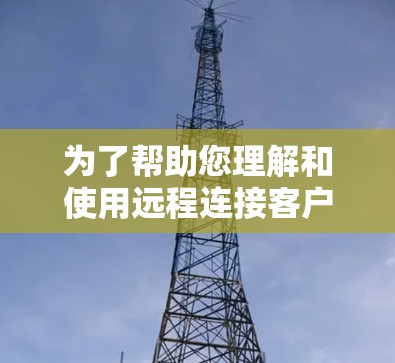 为了帮助您理解和使用远程连接客户端连接到VPN服务器，以下是一个详细的步骤指南