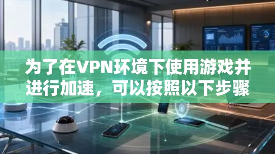 为了在VPN环境下使用游戏并进行加速,可以按照以下步骤操作