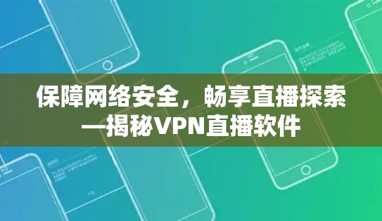 保障网络安全，畅享直播探索—揭秘VPN直播软件